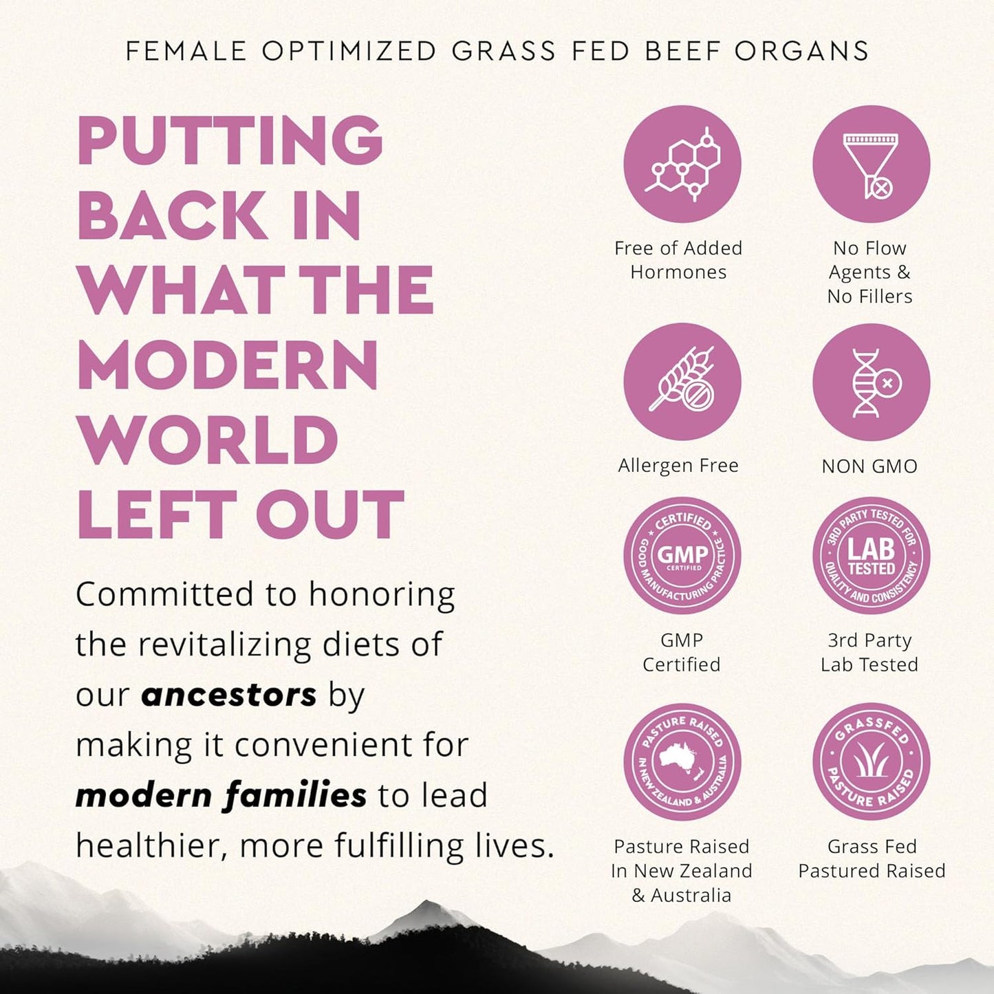 Nova Labs - Beef Organ Supplement for Women